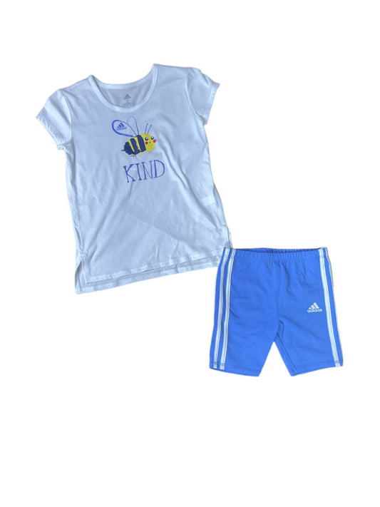 Conjunto Adidas de Niño Azul de Abejita - Talla 6